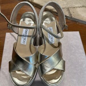 Jimmy Choo wedges!